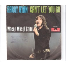 BARRY RYAN - Can´t let you go   ***Aut - Press***